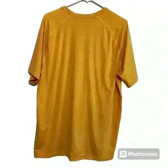 Nike Dri-Fit Orange Athletic Short Sleeve Shirt. Men’s Size Large - Picture 2 of 9